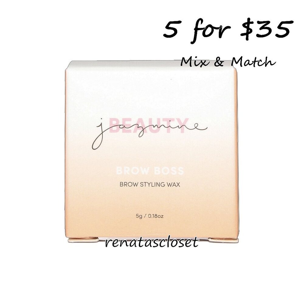 Jasmine Beauty Brow Boss Brow Styling Wax NWT/SEALED